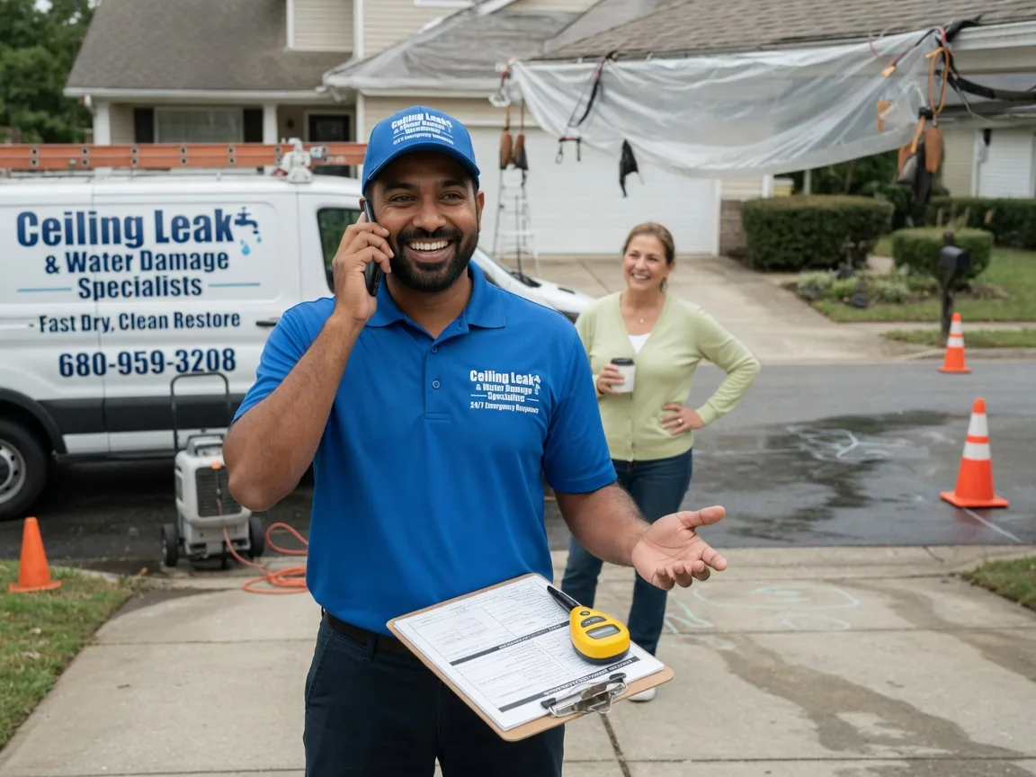Ceiling Leak Cleanup Athens, GA FAQs